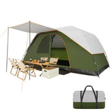 10-12 Person Camping Tent With Rainfly And Screen