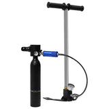 0.5L Oxygen Tank with 4500psi Pump for Mini Scuba Diving Adventures