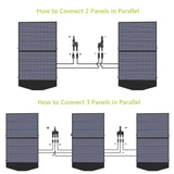 Solar Charger 18V 100W Foldable Solar Panel