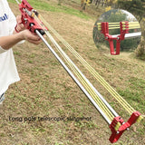 80LBS Telescopic Long Pole Slingshot