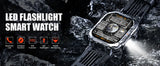 New Smart Watch for Men, Compass And LED Flashlight