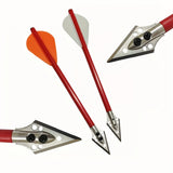 Mini Crossbow Bolts Carbon With Stainless Broadhead Tips