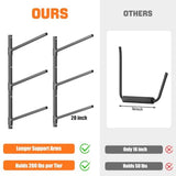 Heavy-Duty Wall-Mounted Kayak Rack