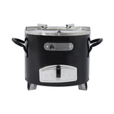 Portable Stainless Steel Wood Stove with Removable Ash Tray