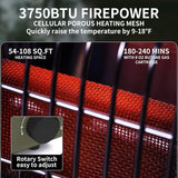 Portable Space Heater for Indoor & Outdoor