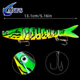Slow-Sinking Lifelike Fishing Lure Kit
