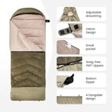 3 Season Extra-Wide Sleeping Bag