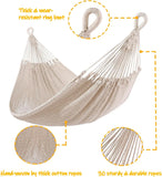 Handwoven Hammock by Thick Cotton Rope