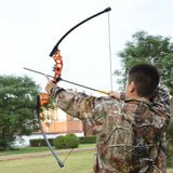 Bowfishing Set 40lbs Recurve Straight Bow Solid Fiberglass