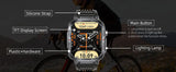 New Smart Watch for Men, Compass And LED Flashlight