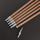 Pure Carbon Arrows, 12 pcs, 31 Inch Spine