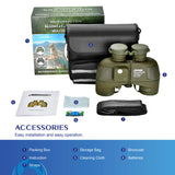 10X50 HD Marine Binoculars with Rangefinder