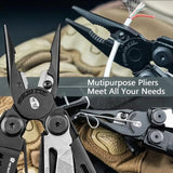 Multitools Pliers with Fire Starter and Glass Breaker