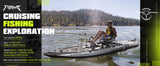 Fishing Kayak Boat Pedal Drive Sit-on-Top