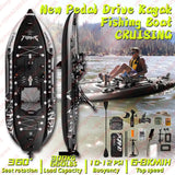 Single Inflatable Fishing Kayak Upgraded Version
