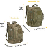 Large Capacity Military Army Rucksack