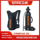 2L Mini Scuba Tank Underwater Breathing