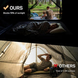 Large 10-Person Blackout Camping Tent