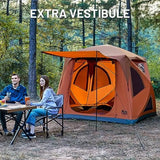 Camping Tent for 4/6 persons, polyester fabric