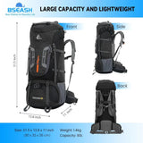 80L Backpack with Rain Cover