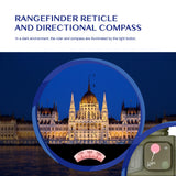 10X50 HD Marine Binoculars with Rangefinder