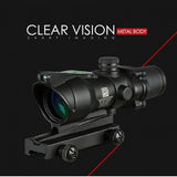 4X32 Riflescope Fiber Optics