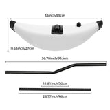 2 Pvc Banana-Shaped Kayak Outriggers