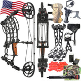 Compound Dual-use Bow 30-60lbs 19" Axle