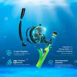 Small Diving Tank with Full Face