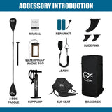 Non-Slip Water Sport Paddleboard with Accessories