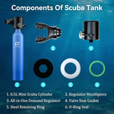 Mini Scuba Tank 0.5L  with DOT Certification