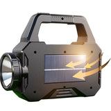 Solar Camping Lantern Long Range Powerful Solar Spotlight