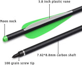Crossbow Bolts 20 Inch Carbon w/Broadheads
