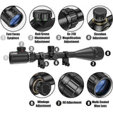 Long-Range Scope Illuminated Red/Green Reticle