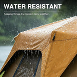 Blackout Camping Tent with Rainfly