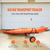 Kayak Cart 450lbs Detachable Canoe Trolley