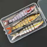 Slow-Sinking Lifelike Fishing Lure Kit