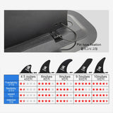 Stand-Up Board Fin for Longboard, Paddleboard