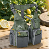 Breathable Fishing Vest with Zippered Pockets