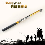 Carbon Telescopic Fishing Rod