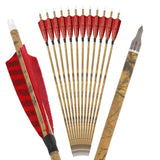 12 PCS 30-inch Archery Carbon Arrows