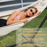 Handwoven Hammock by Thick Cotton Rope