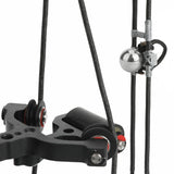 Short Axis Compound Bow Set Kit 30-60Lbs Adjustable Draw Weight Ambidextrous