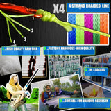 500M 4-strand Braided Fishing Line 20-85LB
