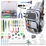 Fishing Backpack with Tackle Boxes