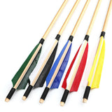 Archery Arrows 12pcs 32inch Wooden Shaft