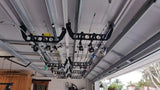 Garage Storage Rack for 6 Rods