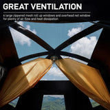 Large 10-Person Blackout Camping Tent