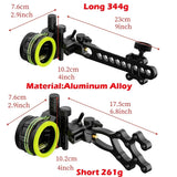 5 Pin Archery Compound Bow Sight