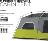 Quick Setup Cabin Tent for 9 People